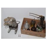 Assorted Oil Cans & Alka Seltzer Machine Missing..