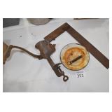 Grinder, Pocket Knife, & Misc. Items