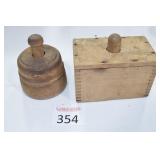 (2) Butter Molds