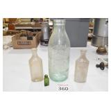 Absolutely Pure MIlk Bottle & Misc. Bottles