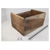 Cannon Ball Rail Wooden Box