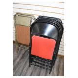 (9) Folding Chairs
