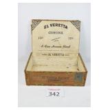 El Verett Havana Cigar Box