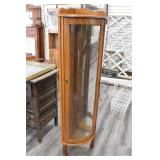 Beautiful Lighted Corner Curio