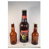 (3) Beer Bottles/Decor