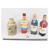 Assorted Dressing Bottles