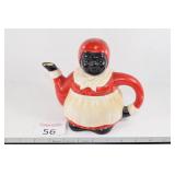 Black Americana Teapot