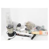 Assorted Utensils, Blender, & Rotisserie?