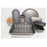 Assortment of  Pans & Misc. Items