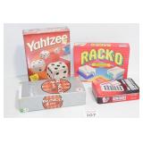(4) Games - Yahtzee Unopened!