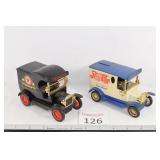 Pepsi Cola & Texaco Model Cars