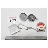 (3) Small Tape Measurers