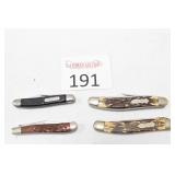 (4) Pocket Knives
