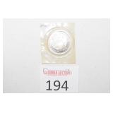 1 Troy Ounce Silver Coin- Christmas 2000