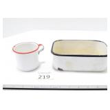 Enamel Pan & Cup