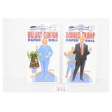 Hillary Clinton & Donald Trump Paper Dolls