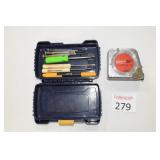 Small Screwdrivers & Measuring Tape