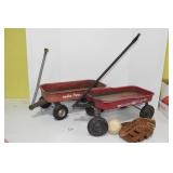 Small Vintage Radio Flyer & Flexible Flyer