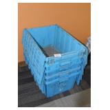 (5) Flip-Lid Storage Containers