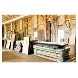 Public Auction Live Edge Slabs & Rounds