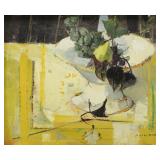 RODDE, Michel. Oil on Board. Still Life with Bowl RODDE, Michel. Oil on Board. Still Life with Bowl