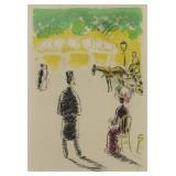 VAN DONGEN, Kees. Color Lithograph.