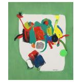 POLO, Maria. Oil on Canvas. "Green". POLO, Maria. Oil on Canvas. "Green".