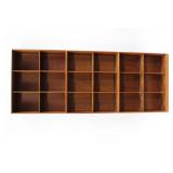 Lot Of 3 Mogens Koch bookcases. Lot Of 3 Mogens Koch bookcases.