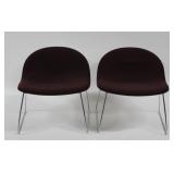 KOMPLOT. Design Pair Of Low Chairs .