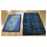 MIDCENTURY. 1 EGE and 1 Rya Carpets . MIDCENTURY. 1 EGE and 1 Rya Carpets .