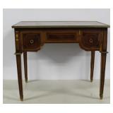 Inlaid and Bronze Mounted Desk Inlaid and Bronze Mounted Desk