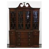 KITTINGER. 2 Signed Mahogany Cabinets .