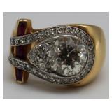JEWELRY. Vintage 14kt Gold, Platinum, Diamond, and JEWELRY. Vintage 14kt Gold, Platinum, Diamond, and