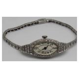 JEWELRY. Art Deco Platinum and Diamond Ladies JEWELRY. Art Deco Platinum and Diamond Ladies