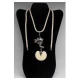 JEWELRY. Clifton Nicholson Sterling Frog Necklace. JEWELRY. Clifton Nicholson Sterling Frog Necklace.