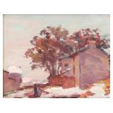 SCHUFFENECKER, Claude Emile. Oil on Canvas. SCHUFFENECKER, Claude Emile. Oil on Canvas.