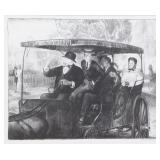 BELLOWS, George. Lithograph. "Sunday, 1897". BELLOWS, George. Lithograph. "Sunday, 1897".