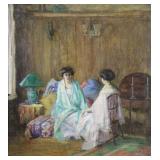 PENE DU BOIS, Guy (Attr.) Oil on Canvas. PENE DU BOIS, Guy (Attr.) Oil on Canvas.