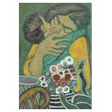 HAVERBUSCH, Bea. Oil on Canvas. "Deepest Love of HAVERBUSCH, Bea. Oil on Canvas. "Deepest Love of