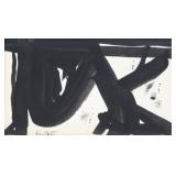 KLINE, Franz (attr.). Ink on Paper. Abstract. KLINE, Franz (attr.). Ink on Paper. Abstract.