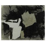 VICENTE, Esteban. Collage on Paper. Abstract. VICENTE, Esteban. Collage on Paper. Abstract.