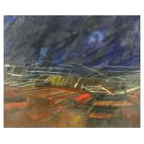 HULTBERG, John. Oil on Canvas. "D-Day". HULTBERG, John. Oil on Canvas. "D-Day".