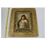 Antique KPM Style Porcelain Plaque "Odaliske" Antique KPM Style Porcelain Plaque "Odaliske"