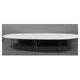 Arne Jacobvsen for Fritz Hansen Elliptical Table. Arne Jacobvsen for Fritz Hansen Elliptical Table.