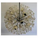 MIDCENTURY. Floral Sputnik Style Chandelier.