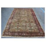 Antique and Finely Hand Woven Kerman Carpet.