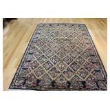 Vintage and Finely Hand Woven Carpet. Vintage and Finely Hand Woven Carpet.