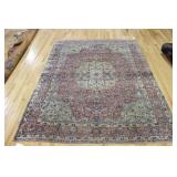 Antique and Finely Hand Woven Kirman Carpet