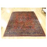 Antique and Finely Hand Woven Roomsize Sarouk