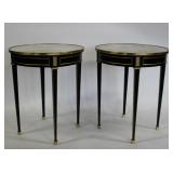 Pair Of Fine Quality Jansem Style Ebonised Pair Of Fine Quality Jansem Style Ebonised